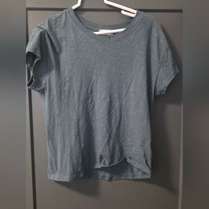 Altar'd State Slate Blue Short Sleeve Tee